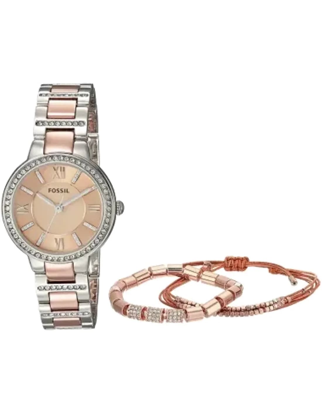 Montre Femme Fossil Virginia ES4137SET Or Rose
