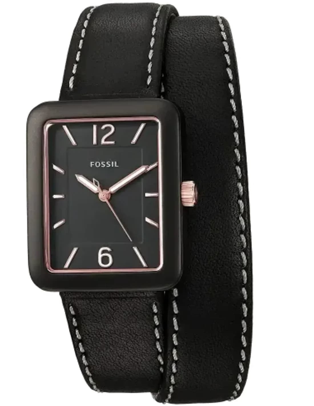 Montre Femme Fossil Atwater ES4193 Noir