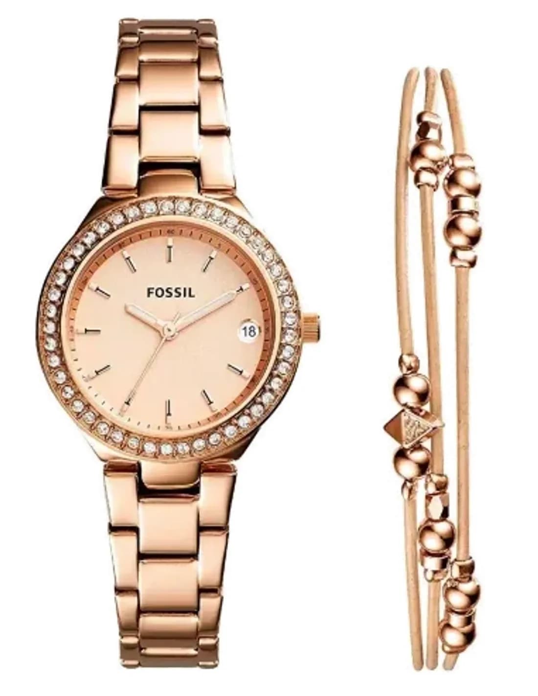 Montre Femme Fossil Blane ES4337SET