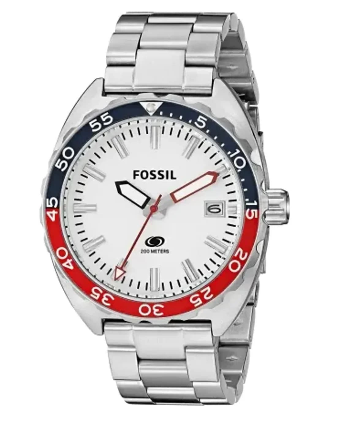 Montre Homme Fossil FS5049 Argent