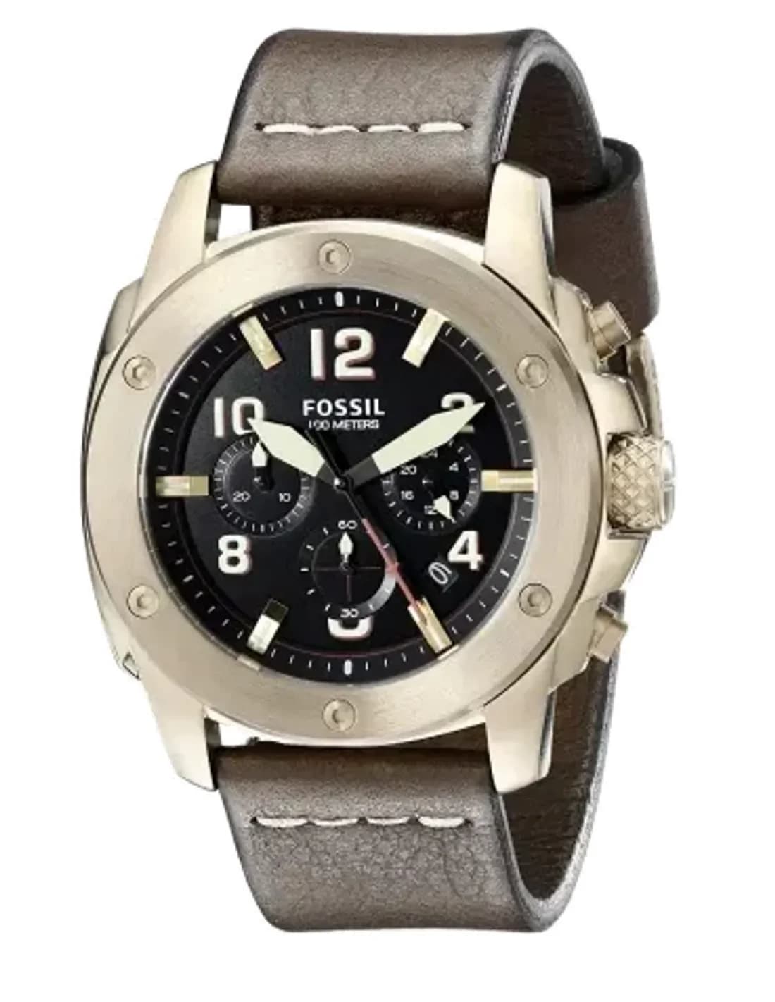 Montre Homme Fossil Machine FS5065 Marron