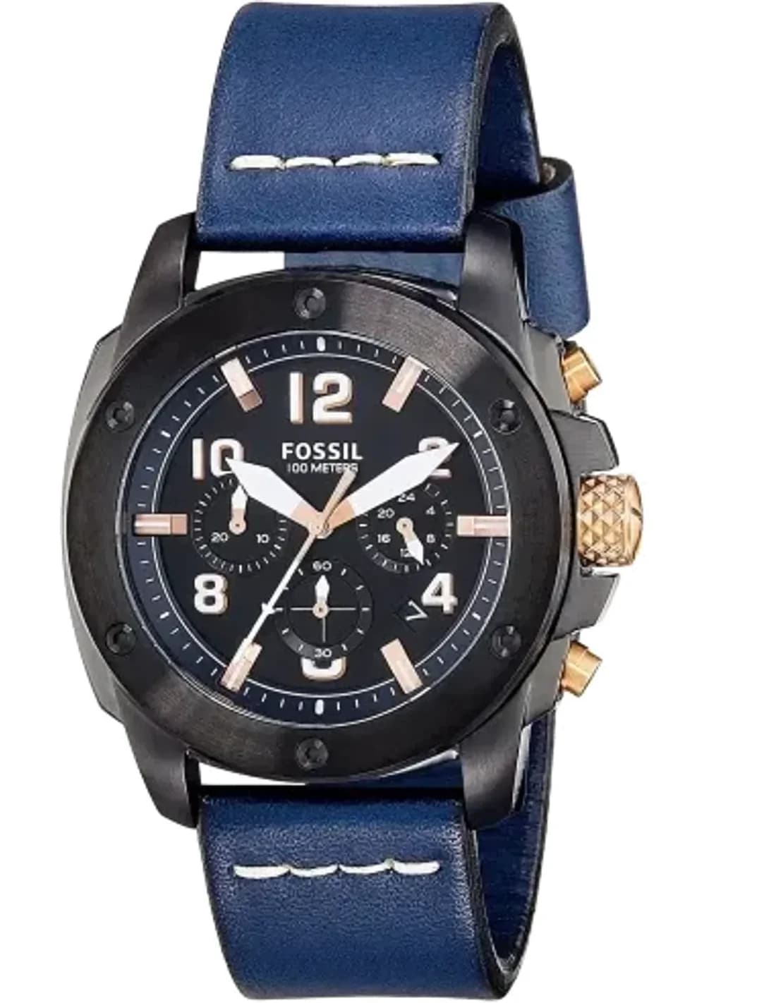 Montre Homme Fossil Machine FS5066 Bleu