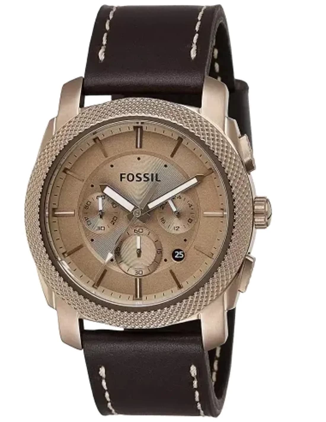 Montre Homme Fossil Machine FS5075 Marron