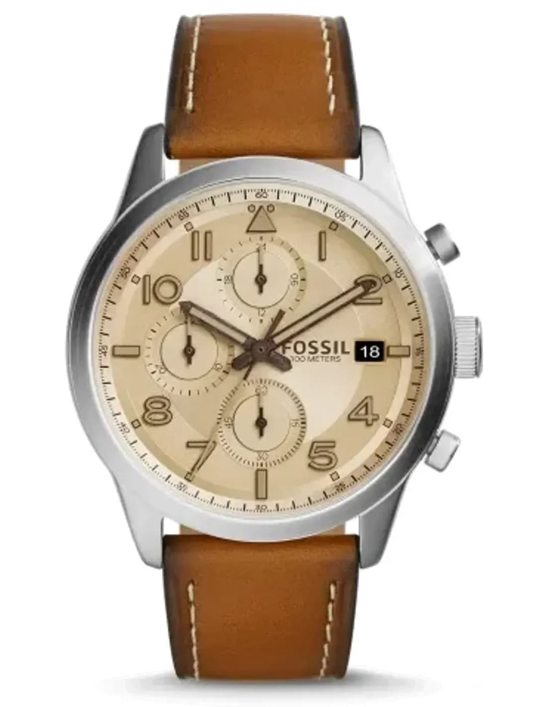 Montre Homme Fossil Daily FS5140 Marron
