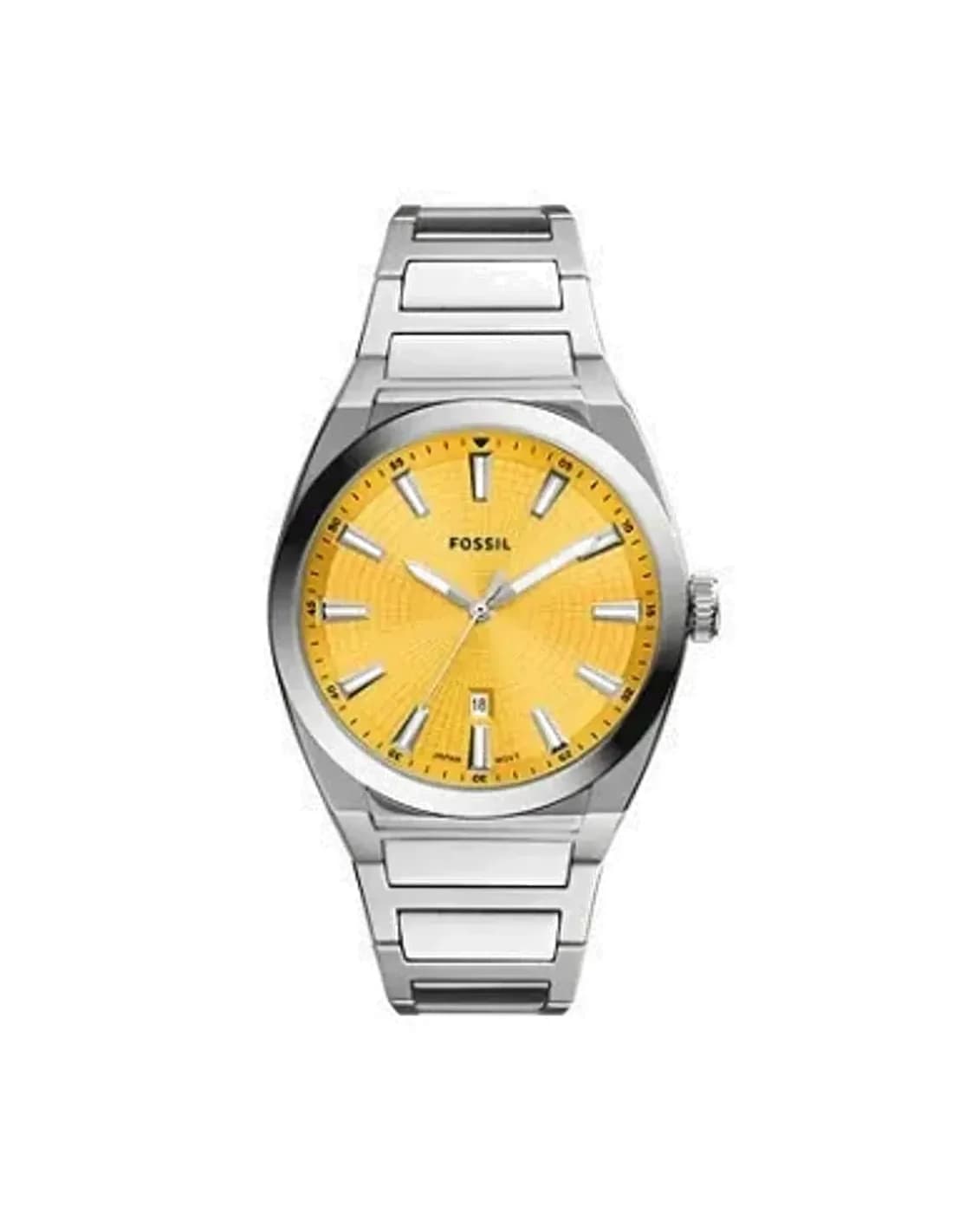Montre Homme Fossil Everett FS5985 cadran jaune