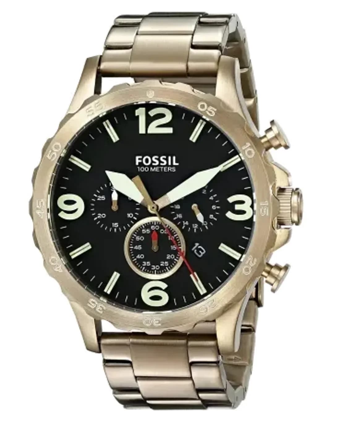 Montre Homme Fossil Nate JR1493 Or