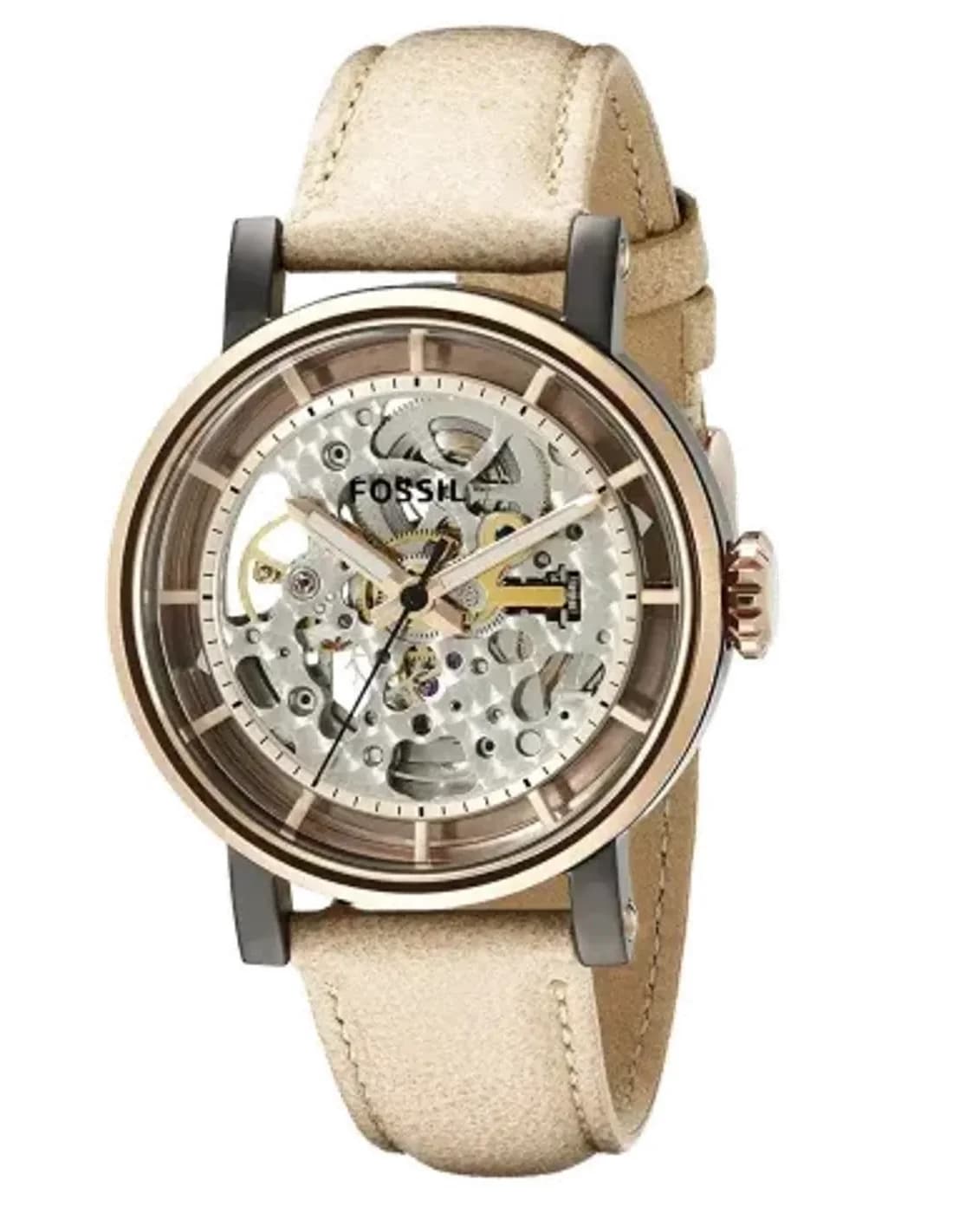 Montre Femme Fossil Original Boyfriend ME3079 Beige
