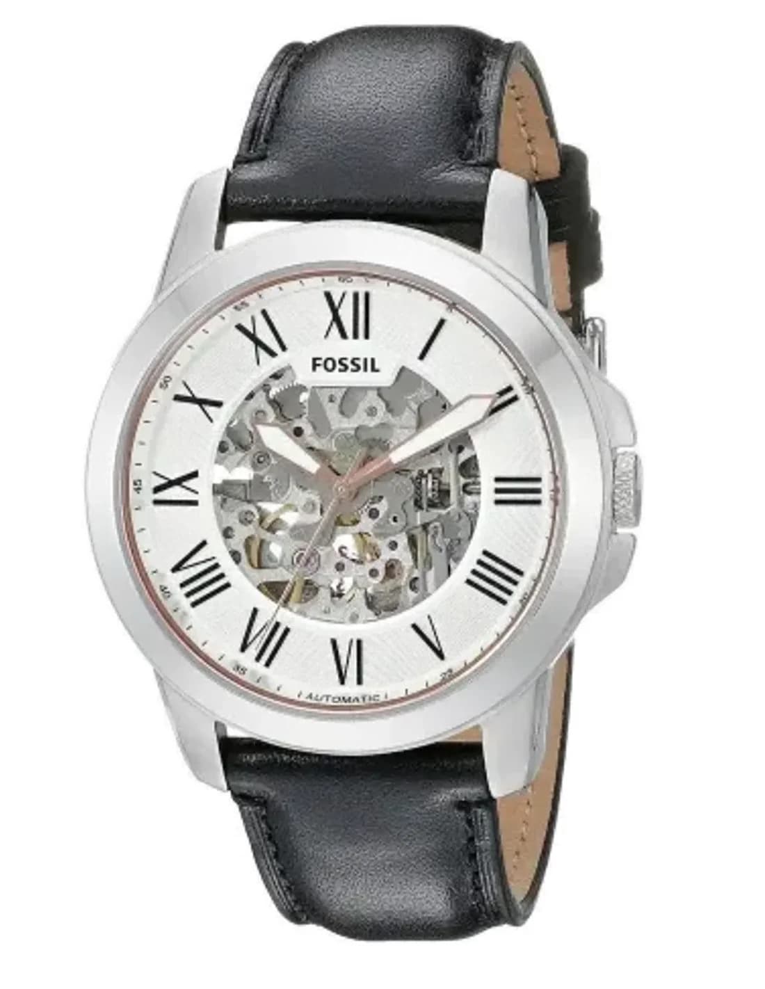 Montre Homme Fossil Grant ME3101 Mécanique mouvement apparent