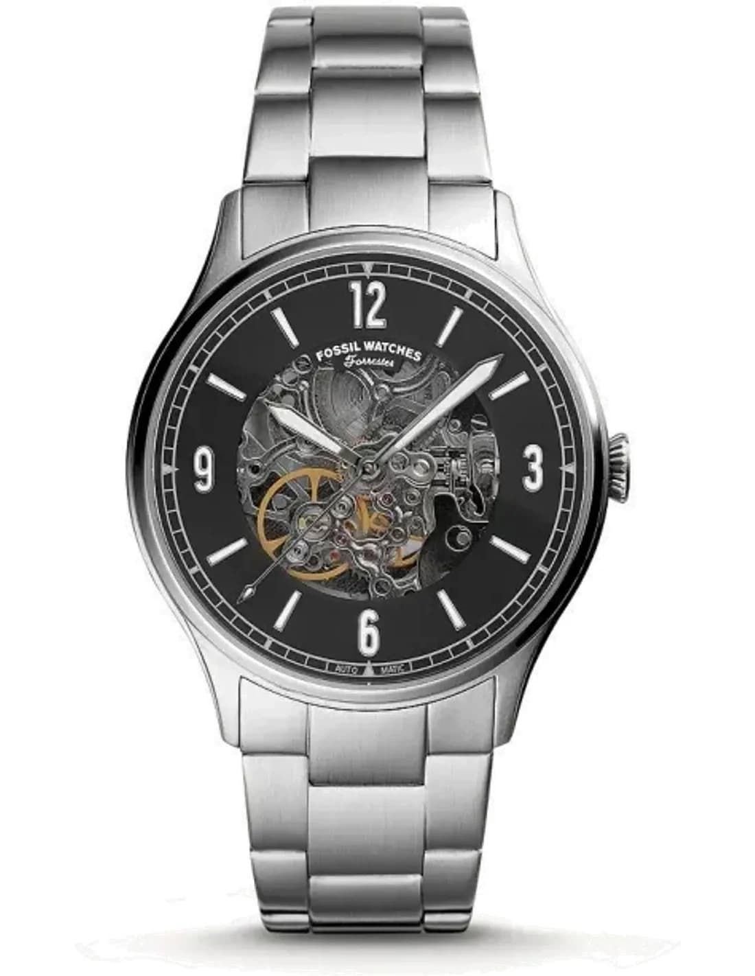 Montre homme Fossil Forrester ME3180 automatique en acier inoxydable