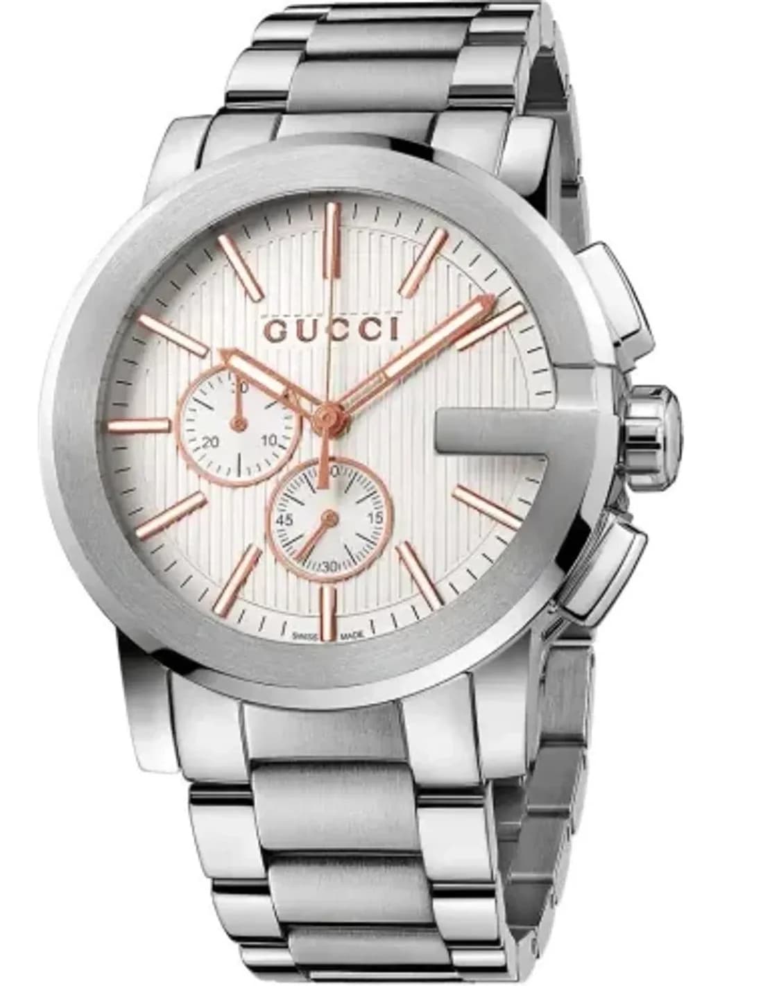 Montre Homme Gucci G-Chrono YA101201 Argent