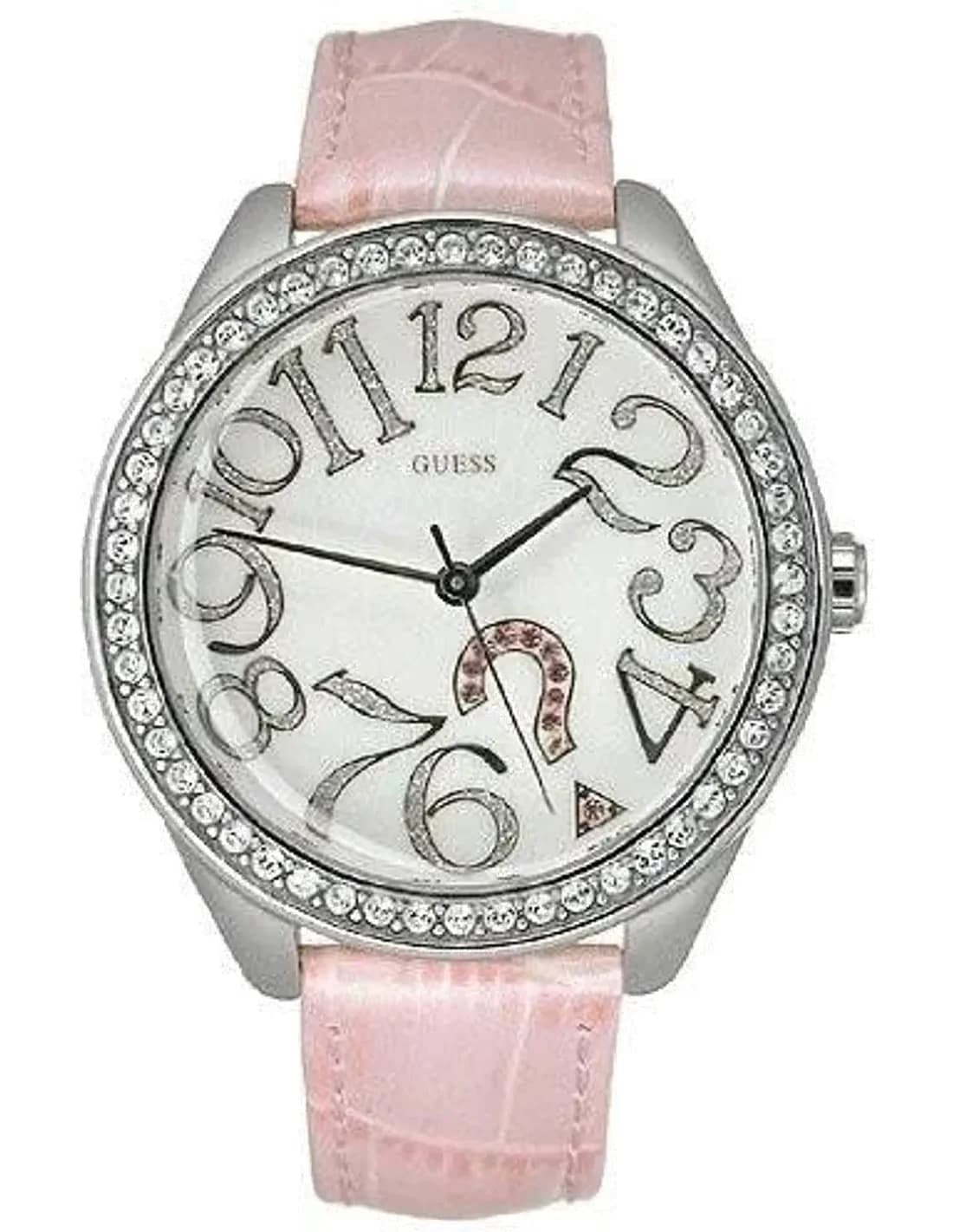 Montre Guess Femme G75961L Bracelet Cuir Rose