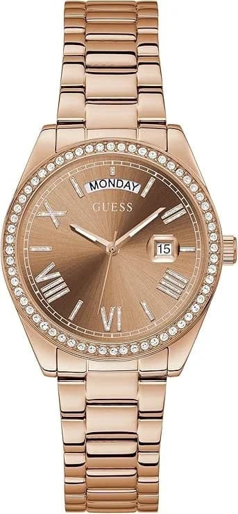 Montre Femme Guess Luna GW0307L3 cadran rose bracelet acier