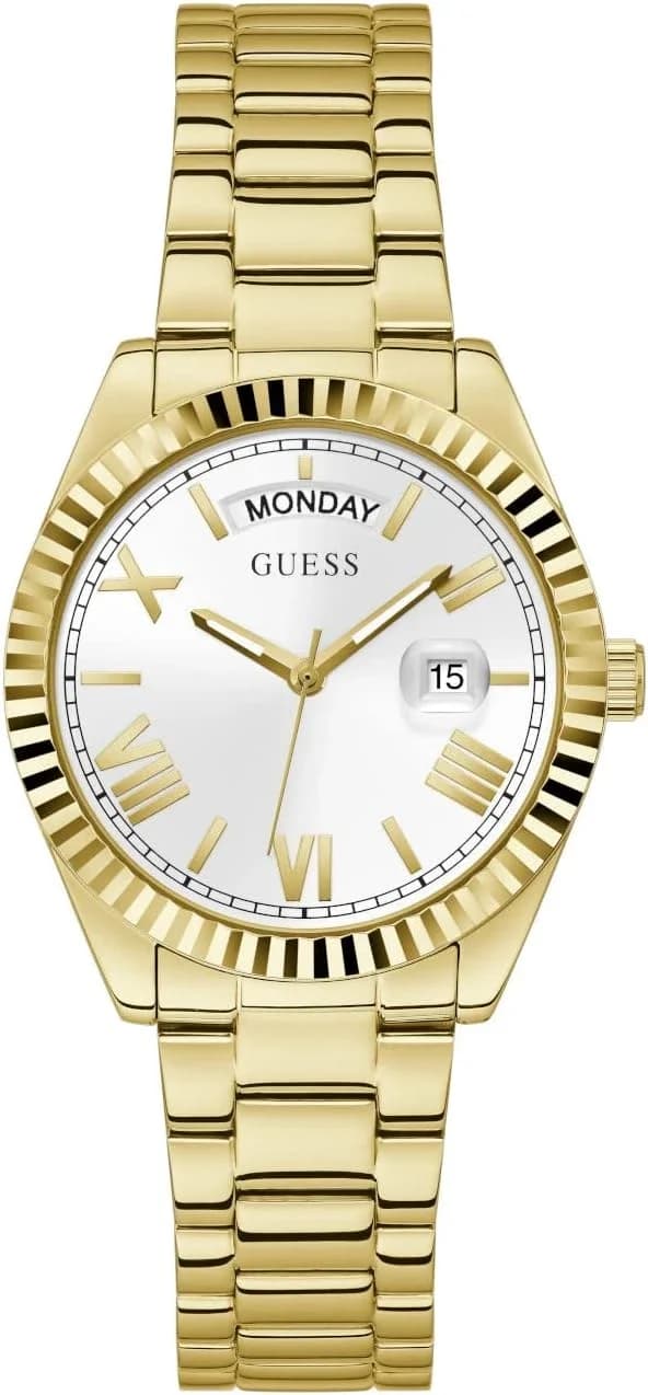 Montre Femme Guess Luna GW0308L2 cadran blanc bracelet acier