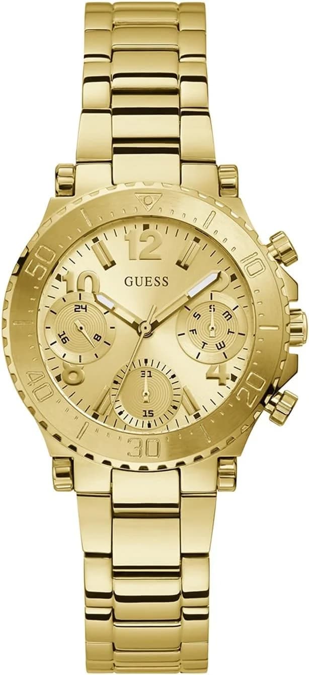 Montre Femme Guess Cosmic GW0465L1 dorée bracelet maillons acier