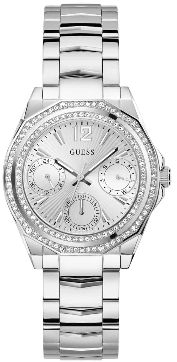 Montre Femme Guess Ritzy GW0685L1 argentée bracelet maillons acier