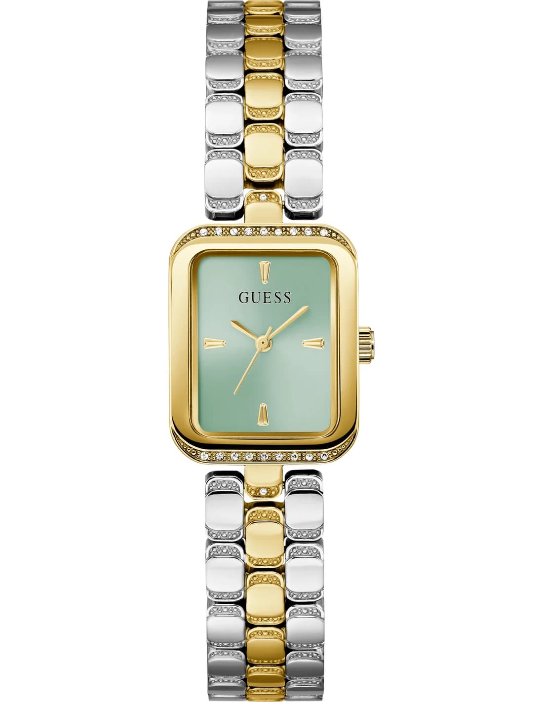 Montre Femme Guess Isla GW0865L4 cadran vert bracelet acier