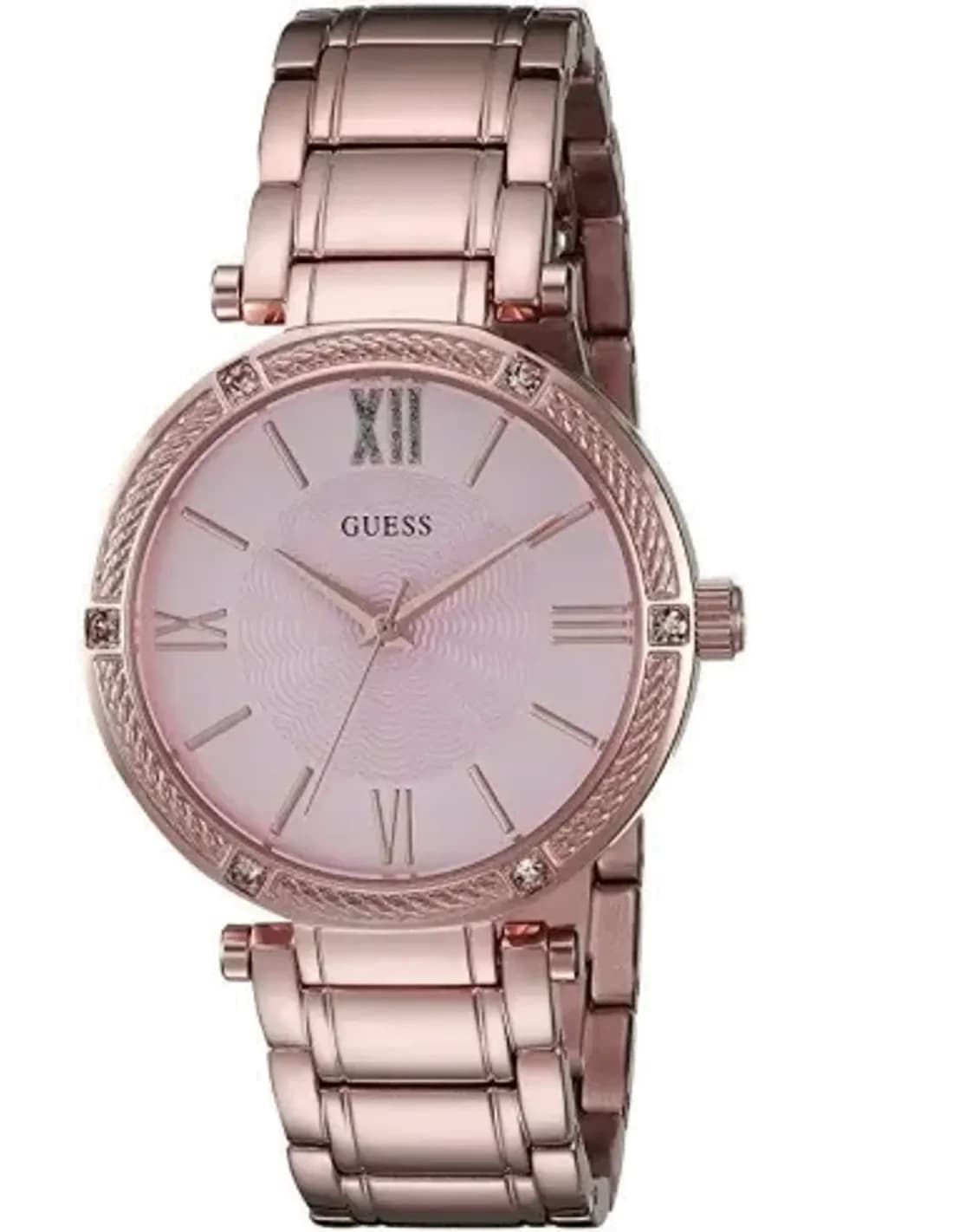 Montre Femme Guess U0636L2 Or Rose