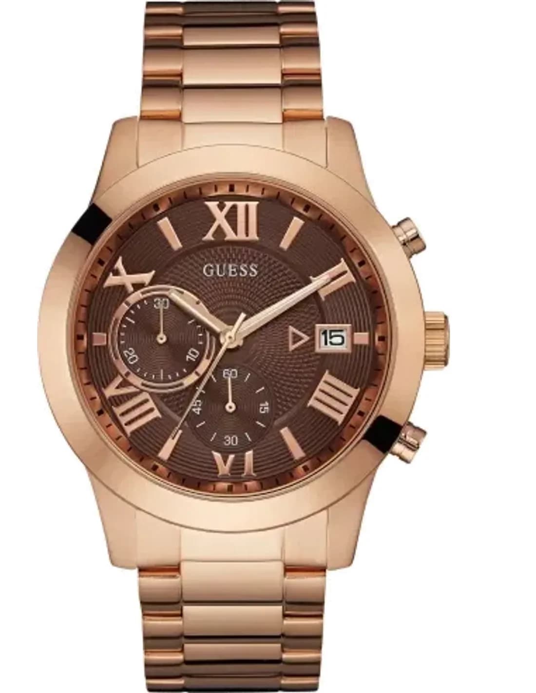 Montre Homme Guess U0668G1 Or Rose