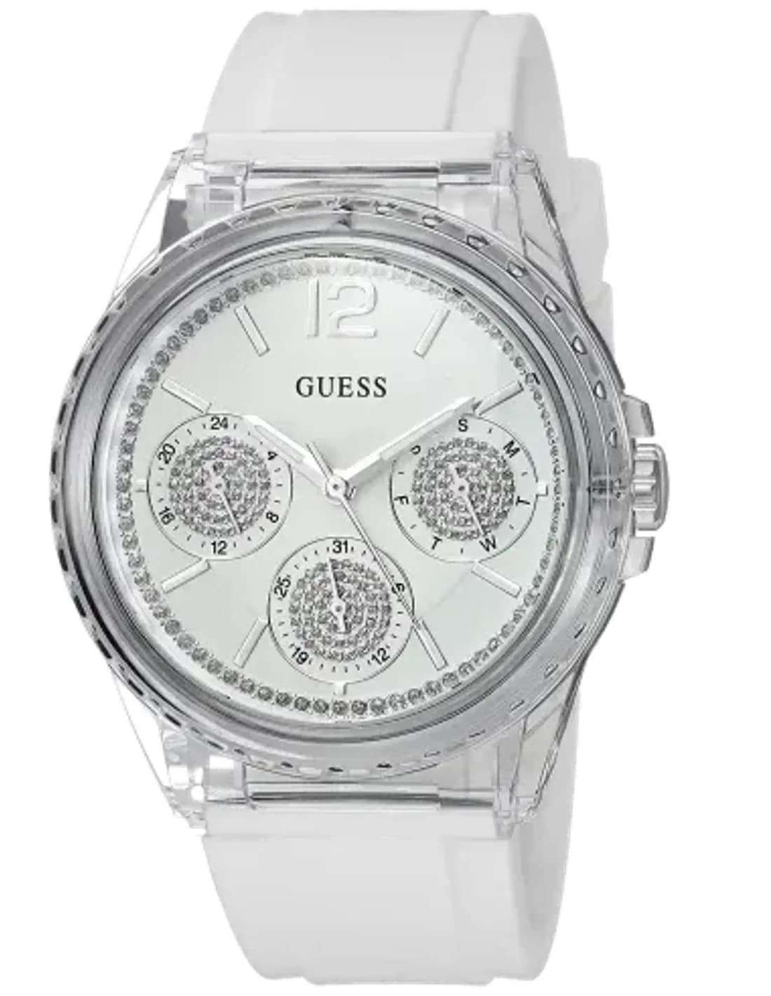 Montre Femme Guess U0947L5 Blanc