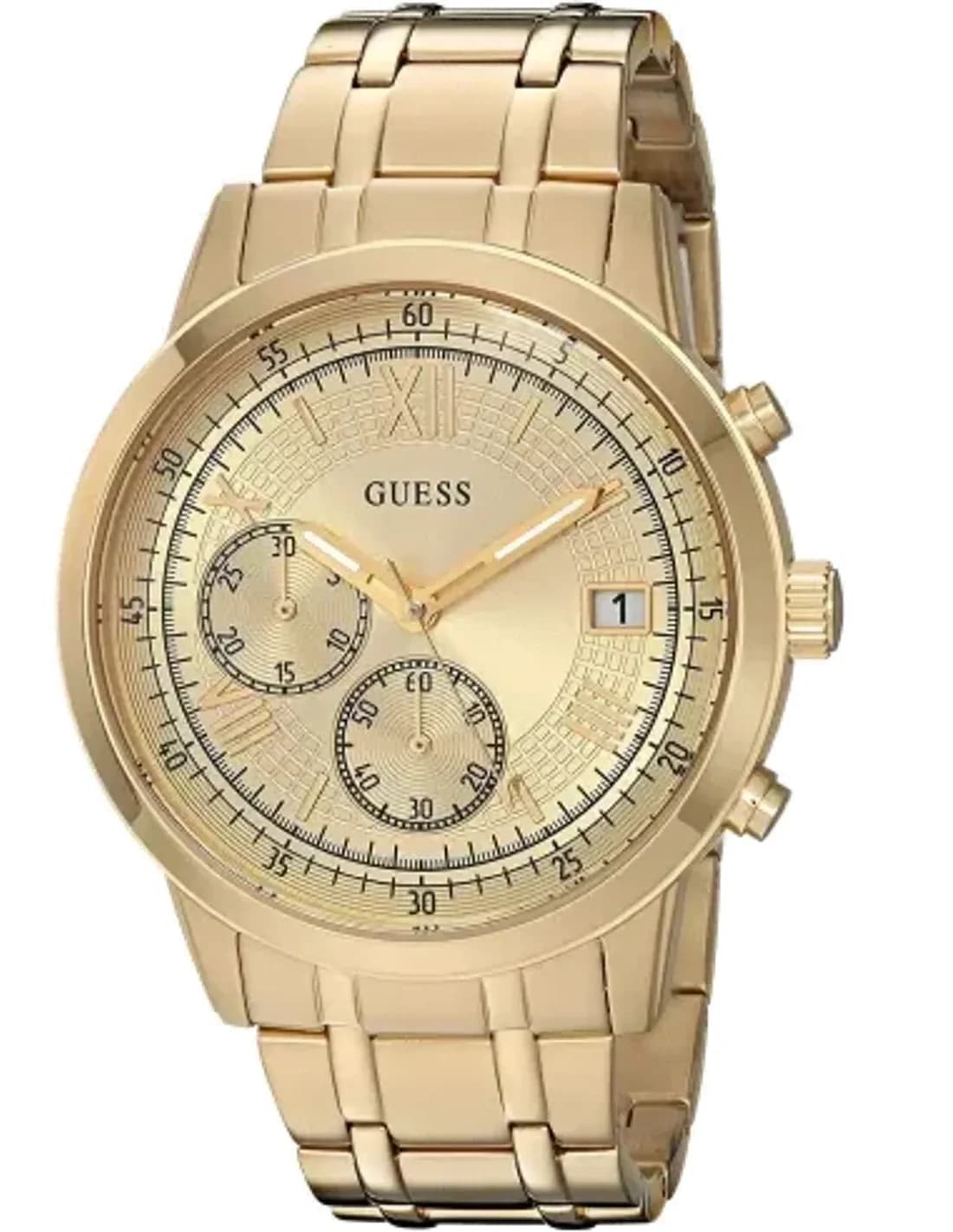 Montre Homme Guess U1001G2 Or