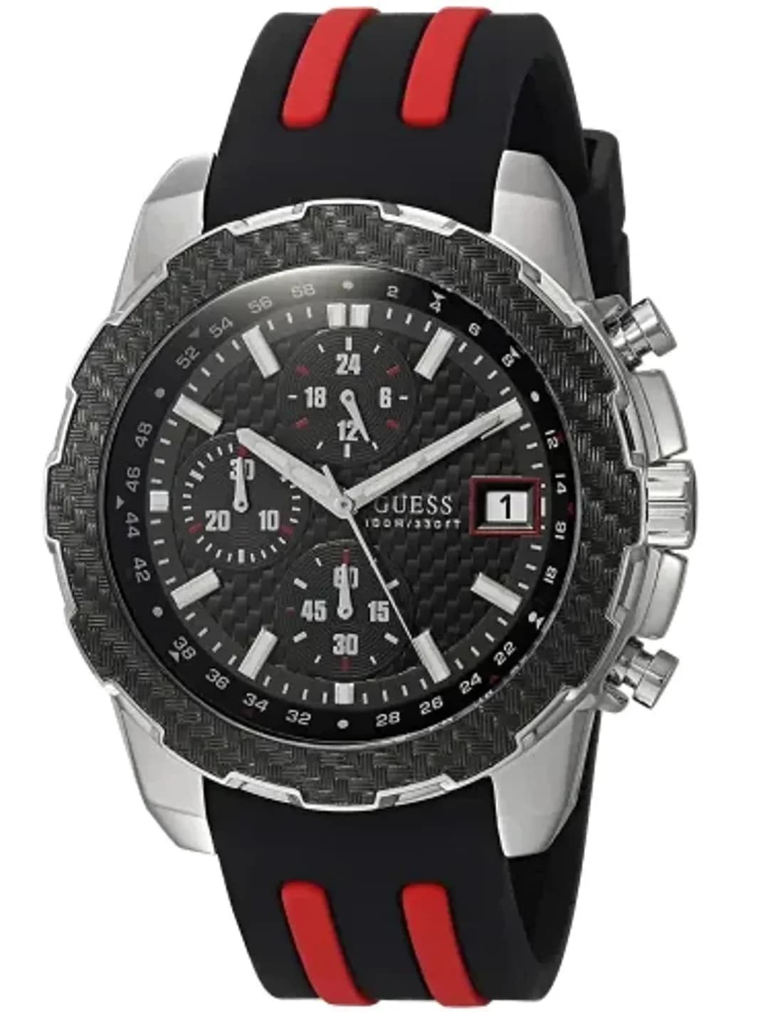 Montre Homme Guess U1047G1 Noir