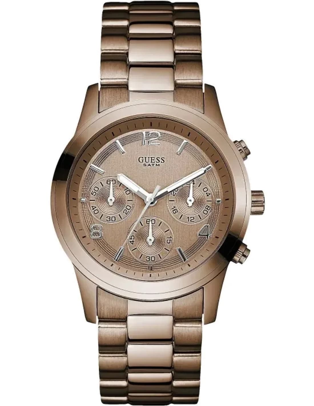 Montre Femme Guess Contemporary U14506L1 métal marron
