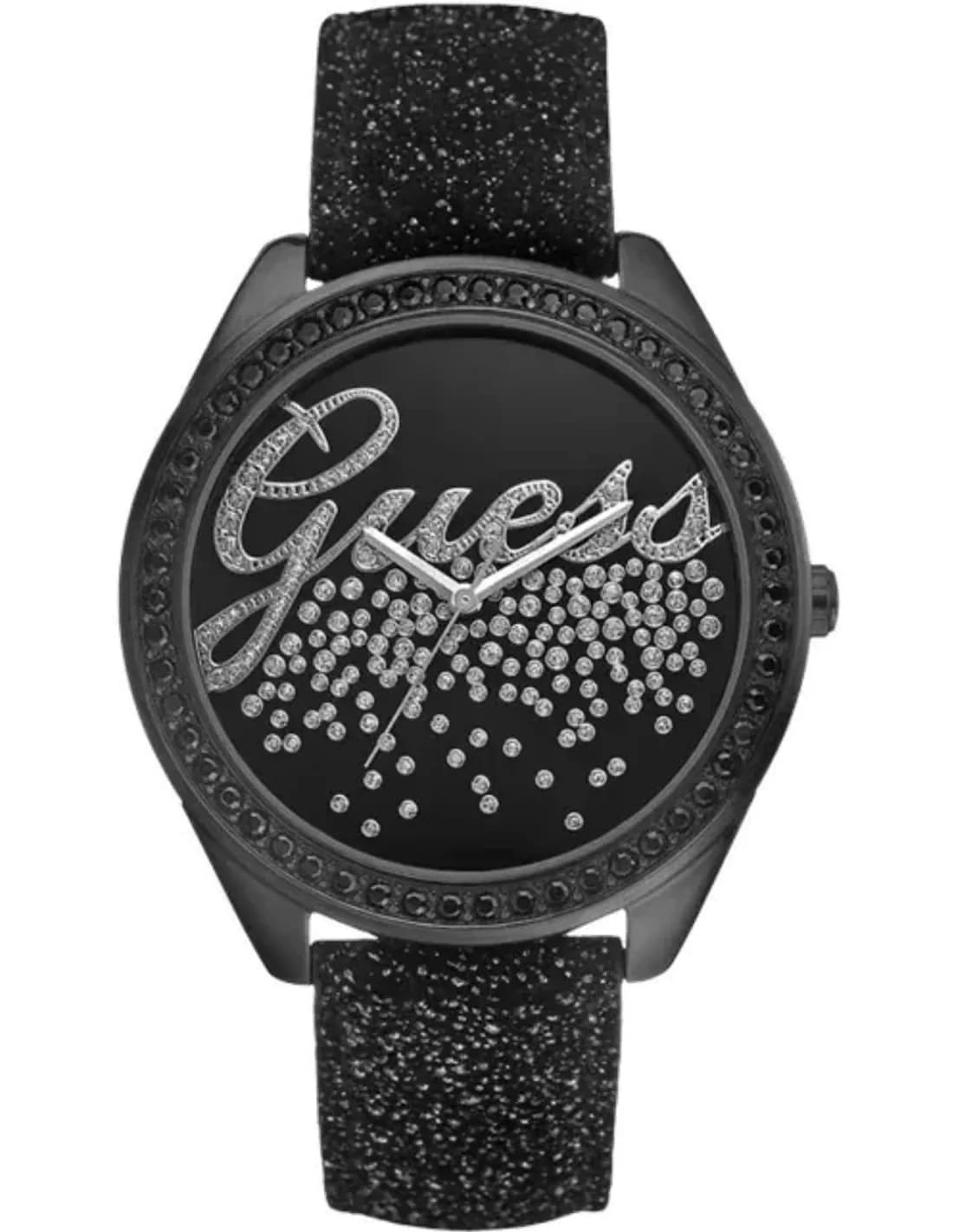 Montre Femme Guess U96002L1 Paillettes Noires