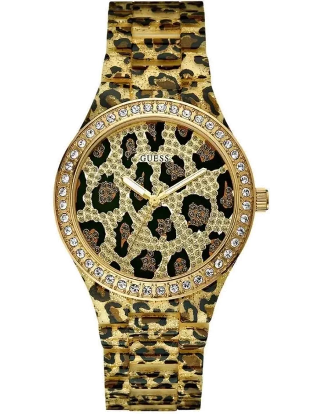 Montre Femme Guess Leopard W0015L2 Marron