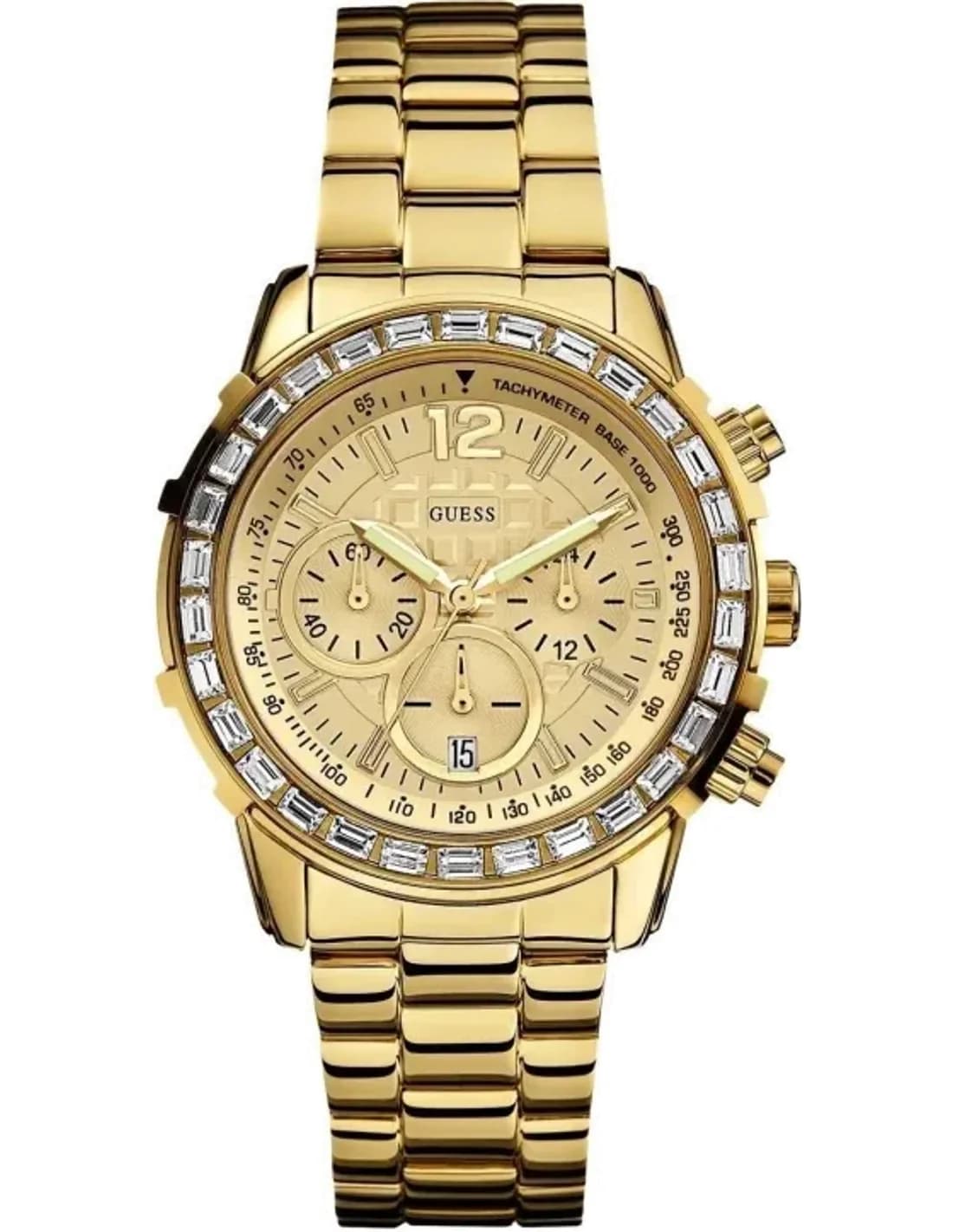 Montre Femme Guess W0016L2 Or