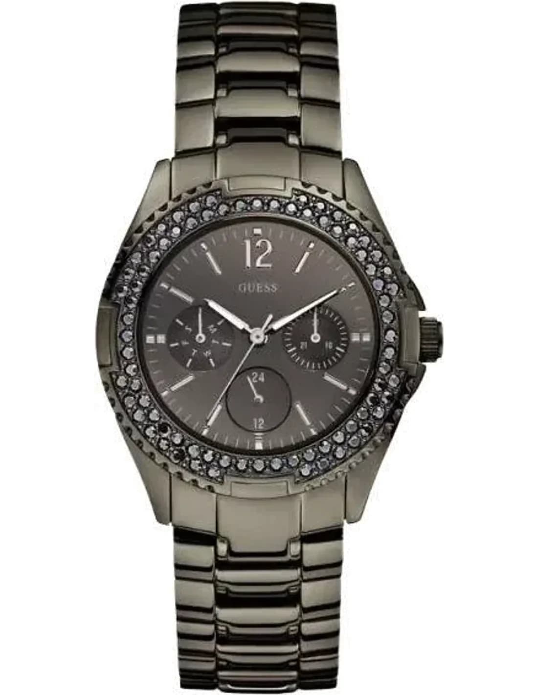 Montre Femme Guess W0022L1 Acier inoxydable teinte noire