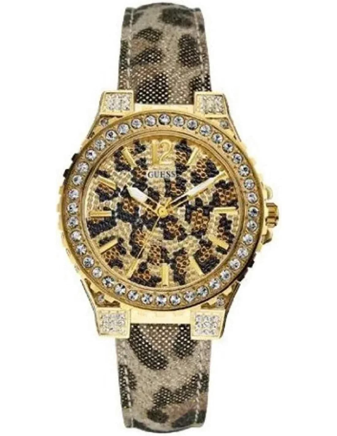 Montre Femme Guess Leopard W0030L1 Marron
