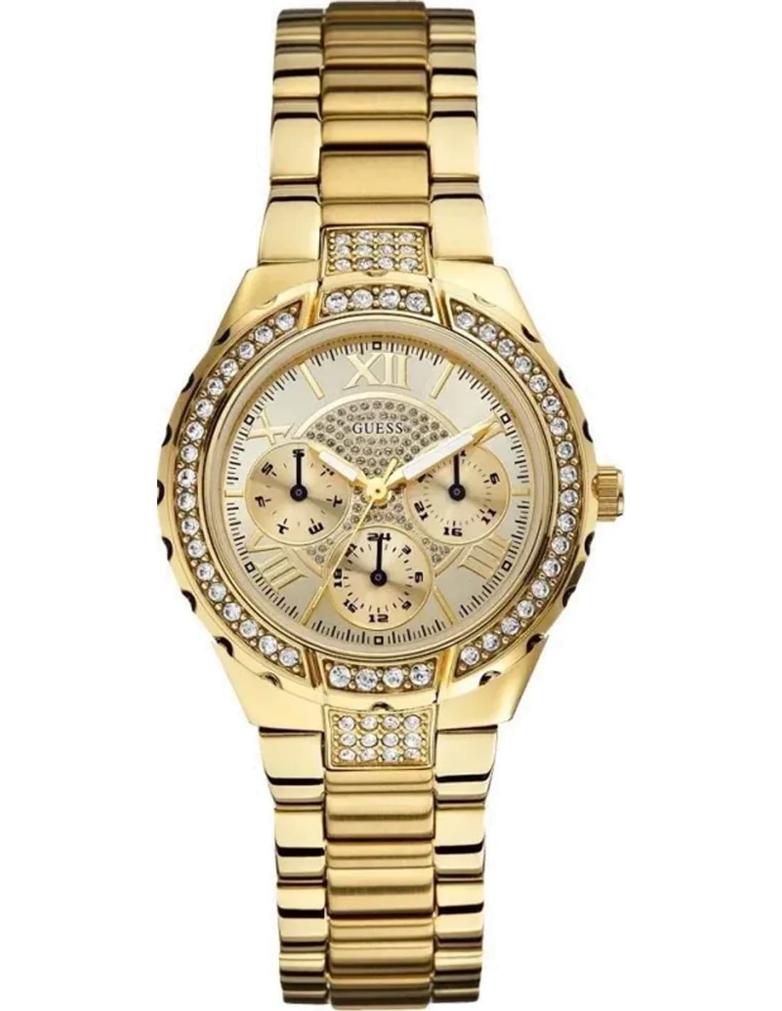 Montre Femme Guess Sporty W0111L2 Or