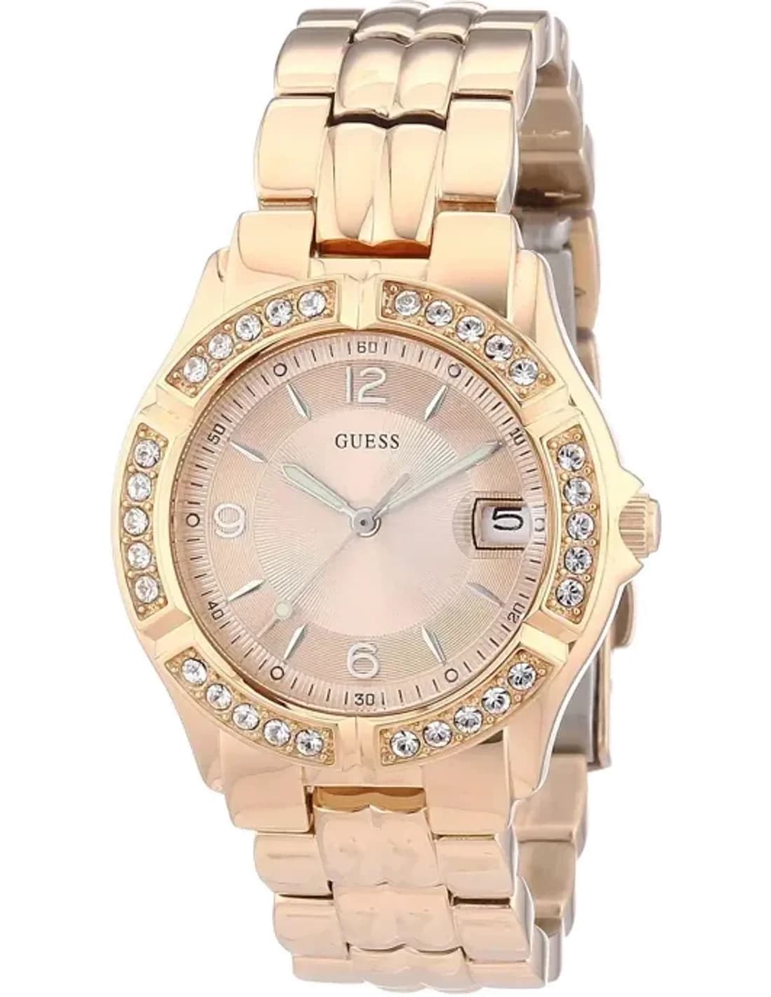 Montre Femme Guess W0148L3 Or Rose