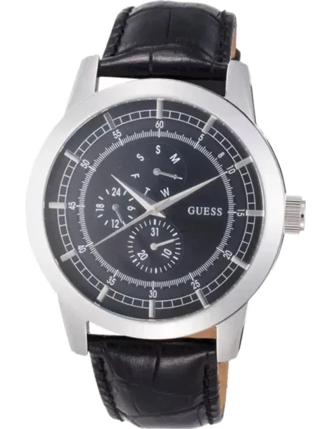 Montre Homme Guess W0169G1 Noir
