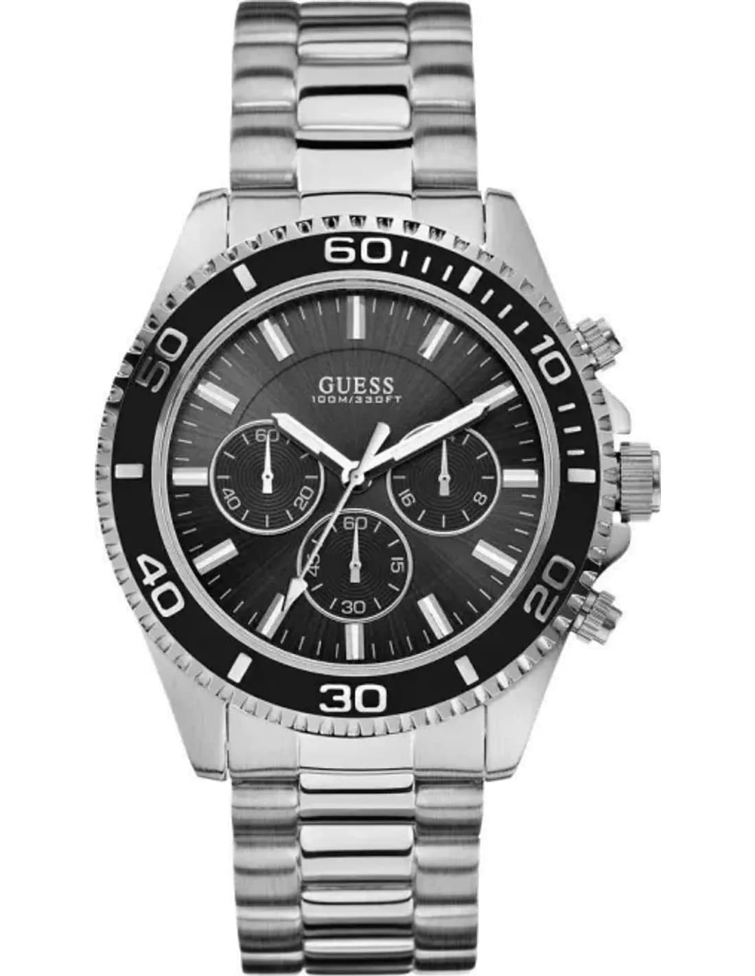 Montre Homme Guess W0170G1 Bracelet Acier Inoxydable