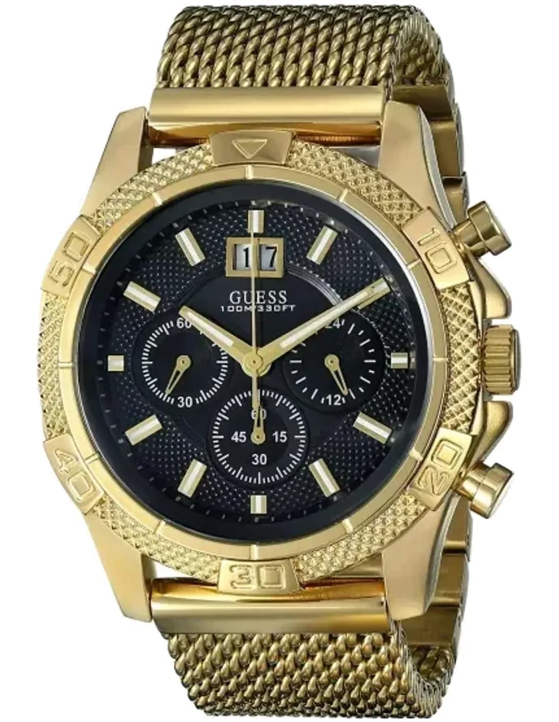 Montre Homme Guess Sporty W0205G1 Or