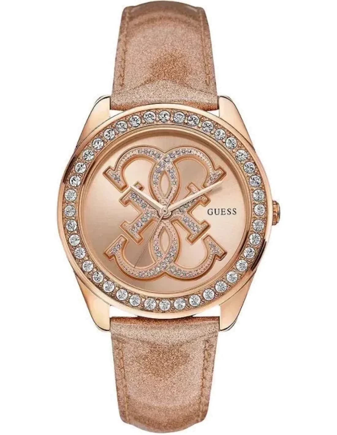 Montre Femme Guess W0208L1 Or Rose