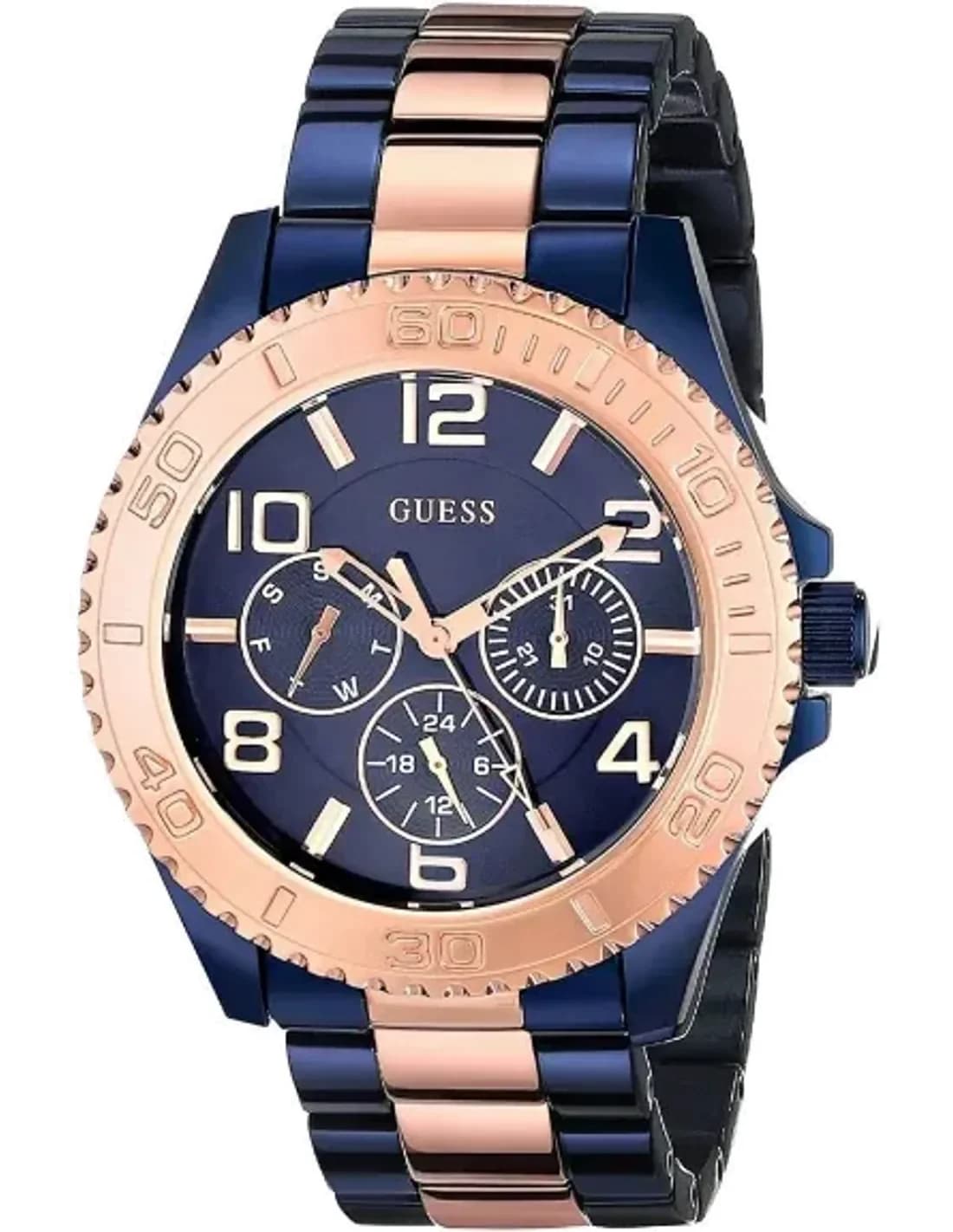 Montre Femme Guess Sporty W0231L6 Bleu