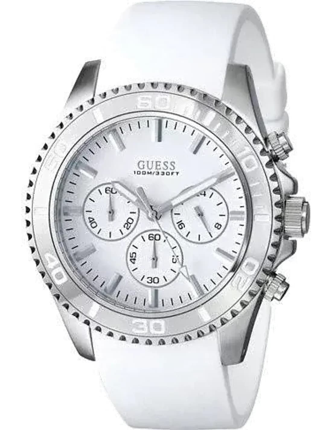 Montre Homme Guess Sporty W0263G2 Blanc