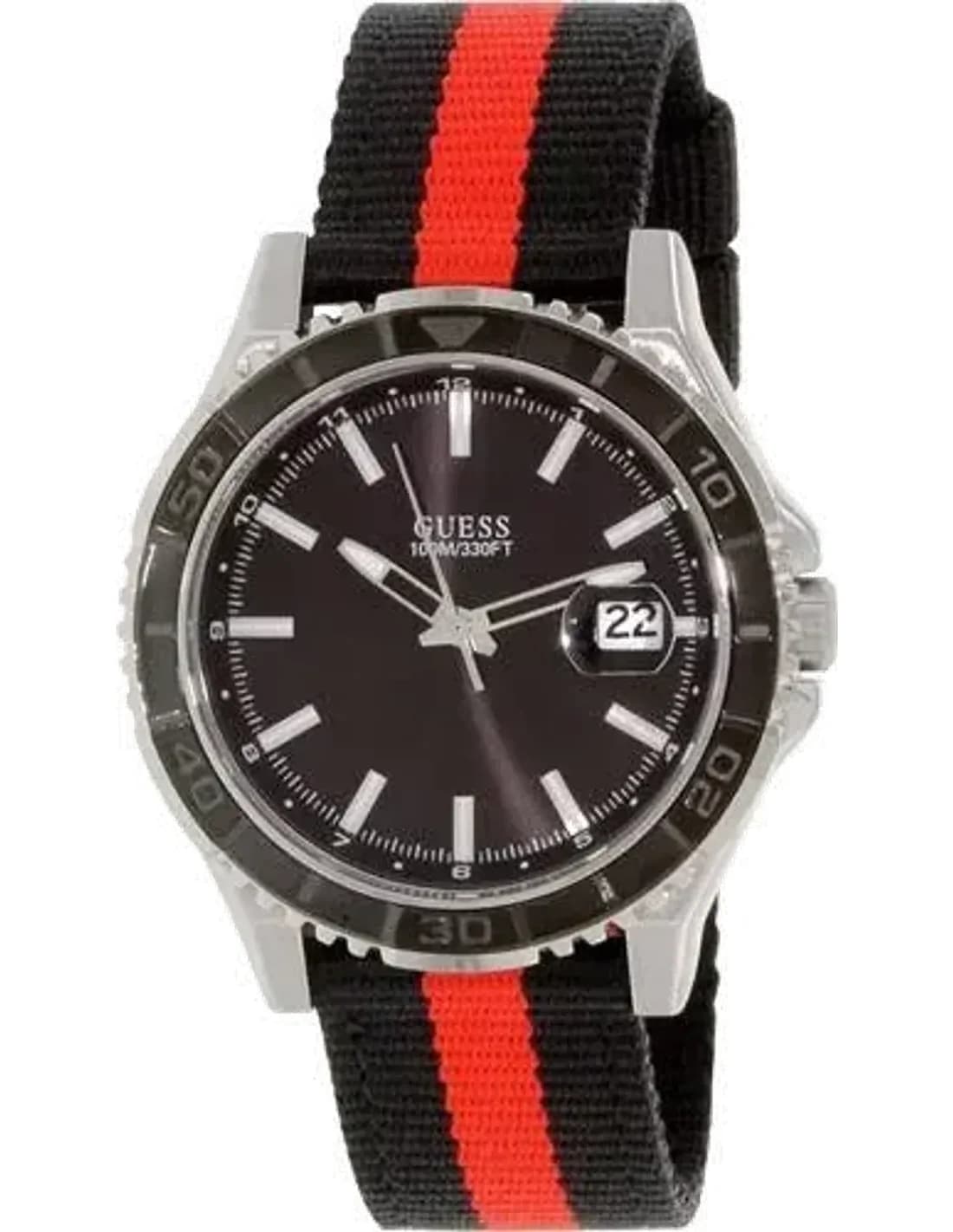 Montre Homme Guess W0276G2 Noir