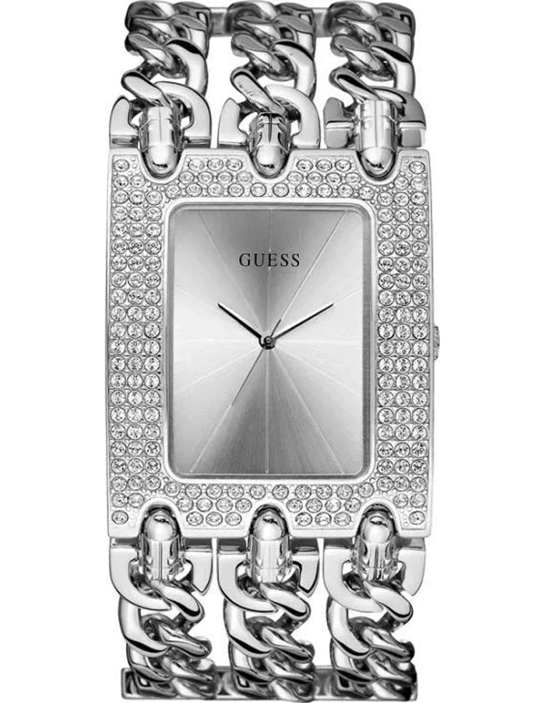 Montre Femme Guess Heavy Metal W0315L1 Boîtier orné de strass
