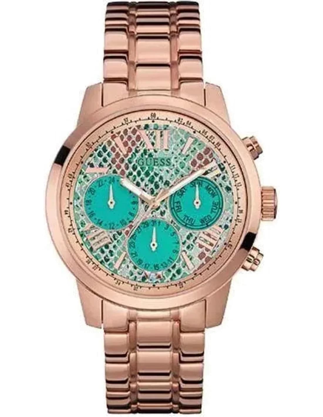 Montre Femme Guess W0330L12 Or Rose