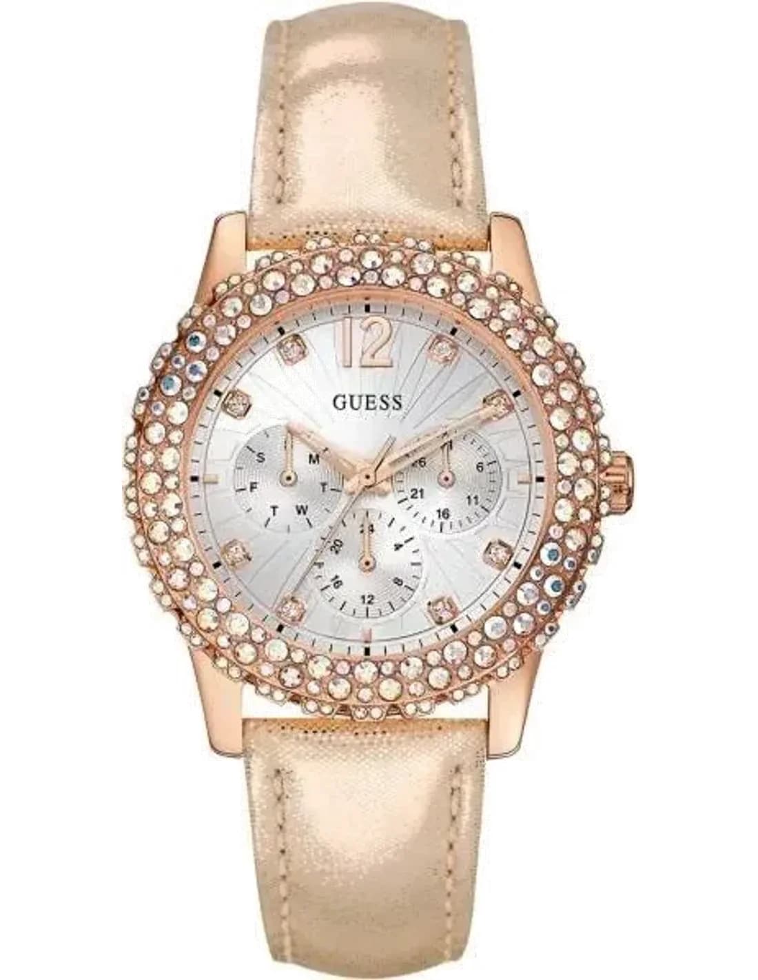 Montre Femme Guess W0336L4 Or Rose