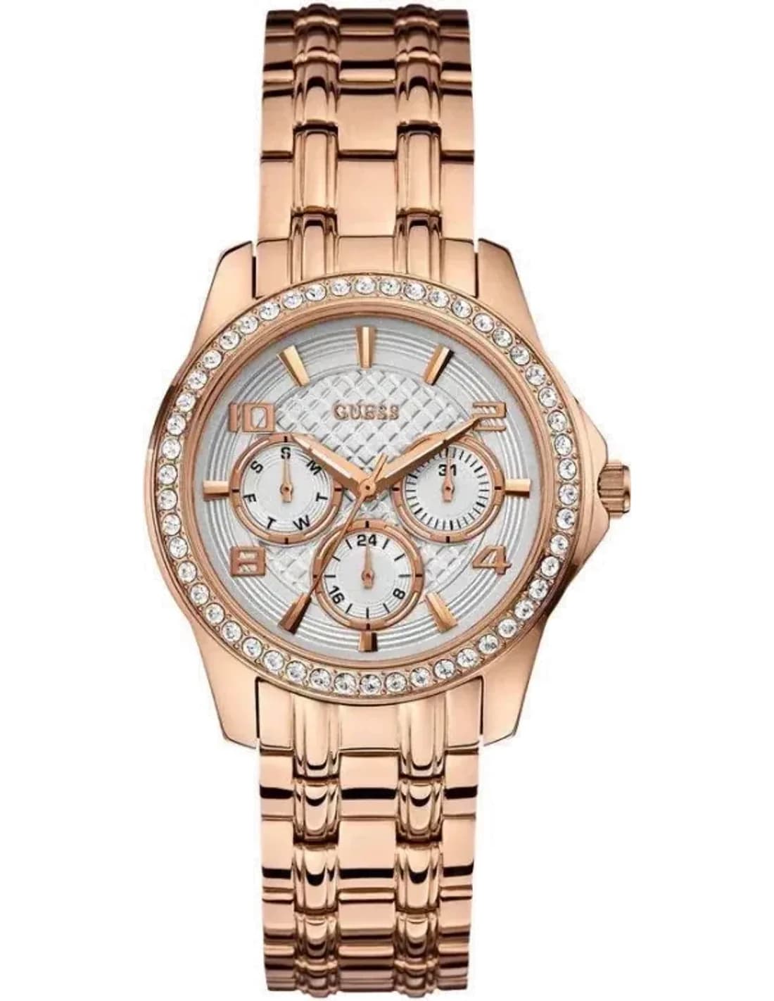 Montre Femme Guess W0403L3 Or Rose