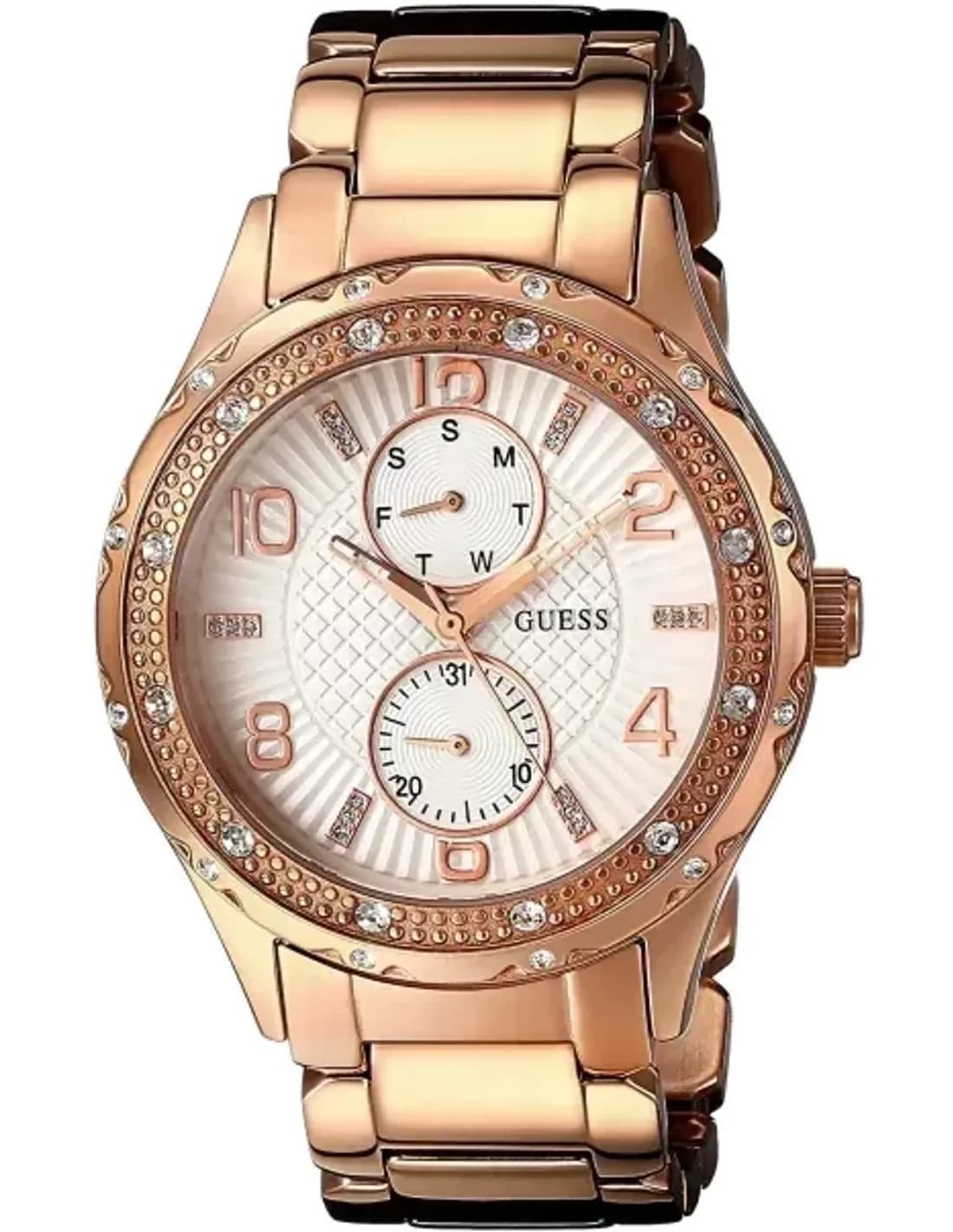 Montre Femme Guess W0442L3 Or Rose