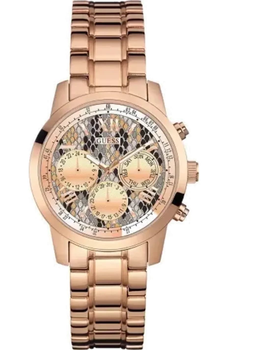 Montre Femme Guess W0448L9 Or Rose