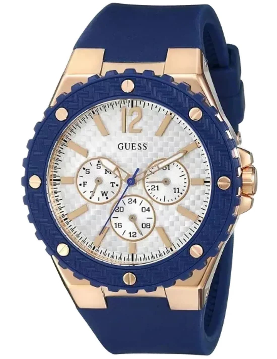 Montre Femme Guess Sporty W0452L3 Bleu