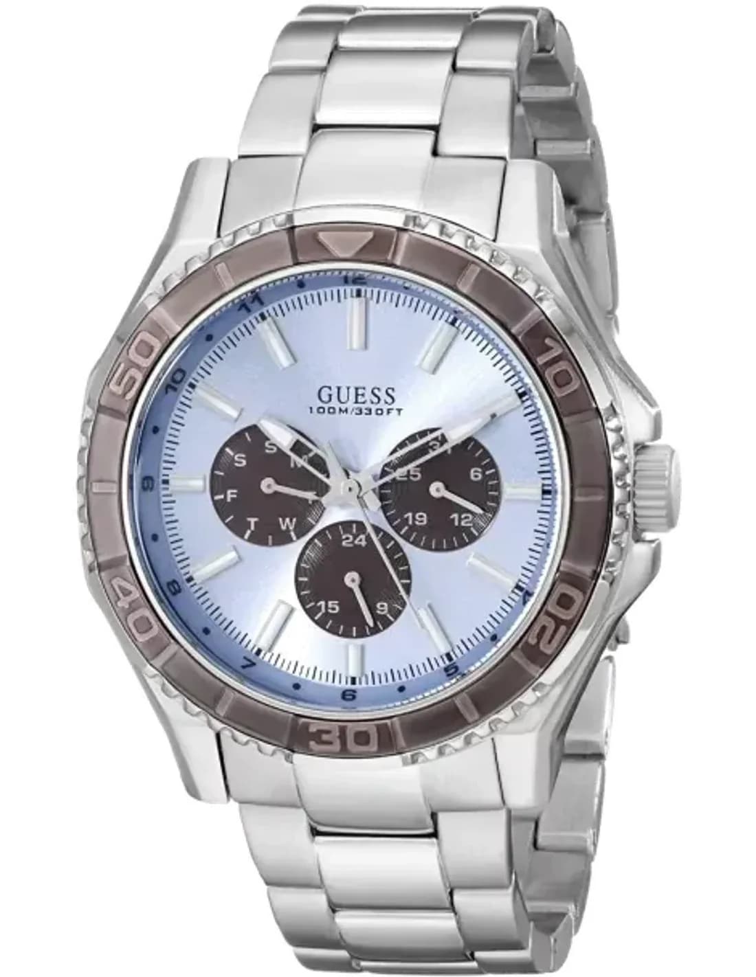Montre Homme Guess W0479G2 Argent