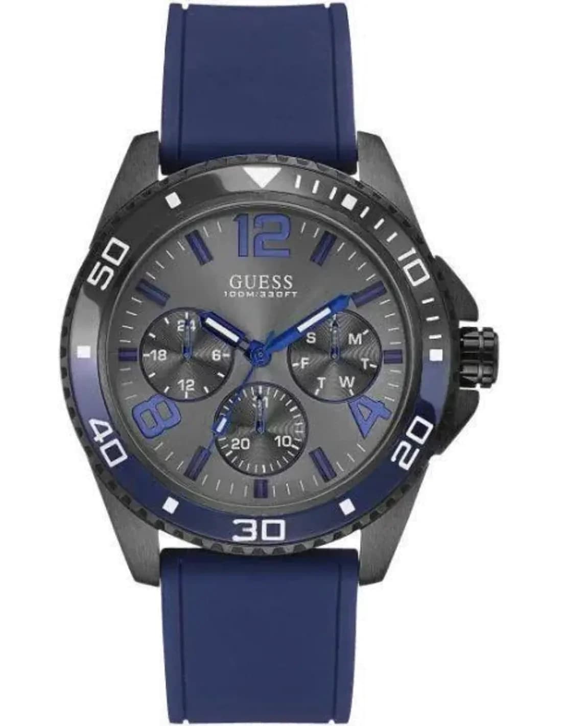 Montre Homme Guess W0593G2 Bleu