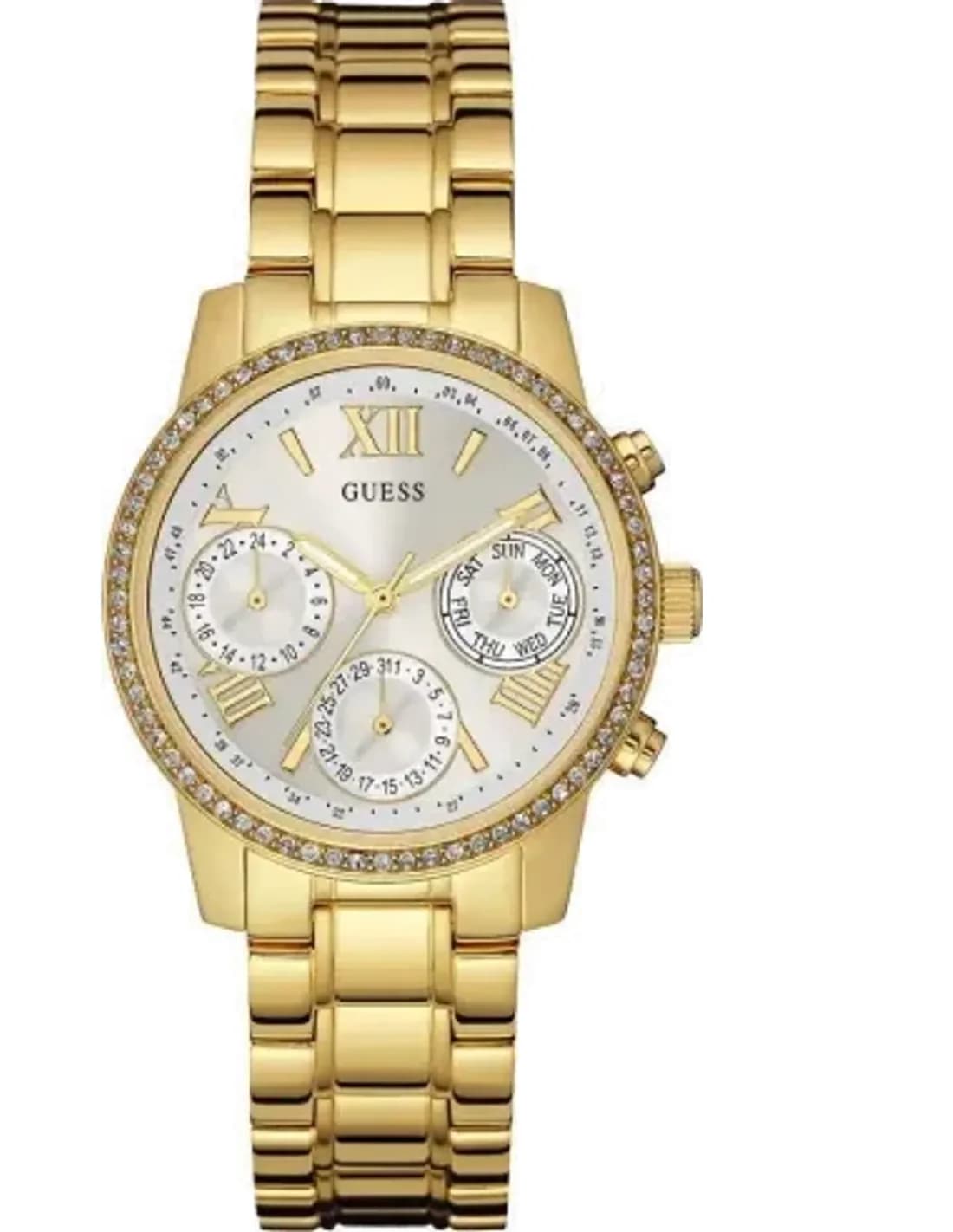 Montre Femme Guess W0623L3 Or